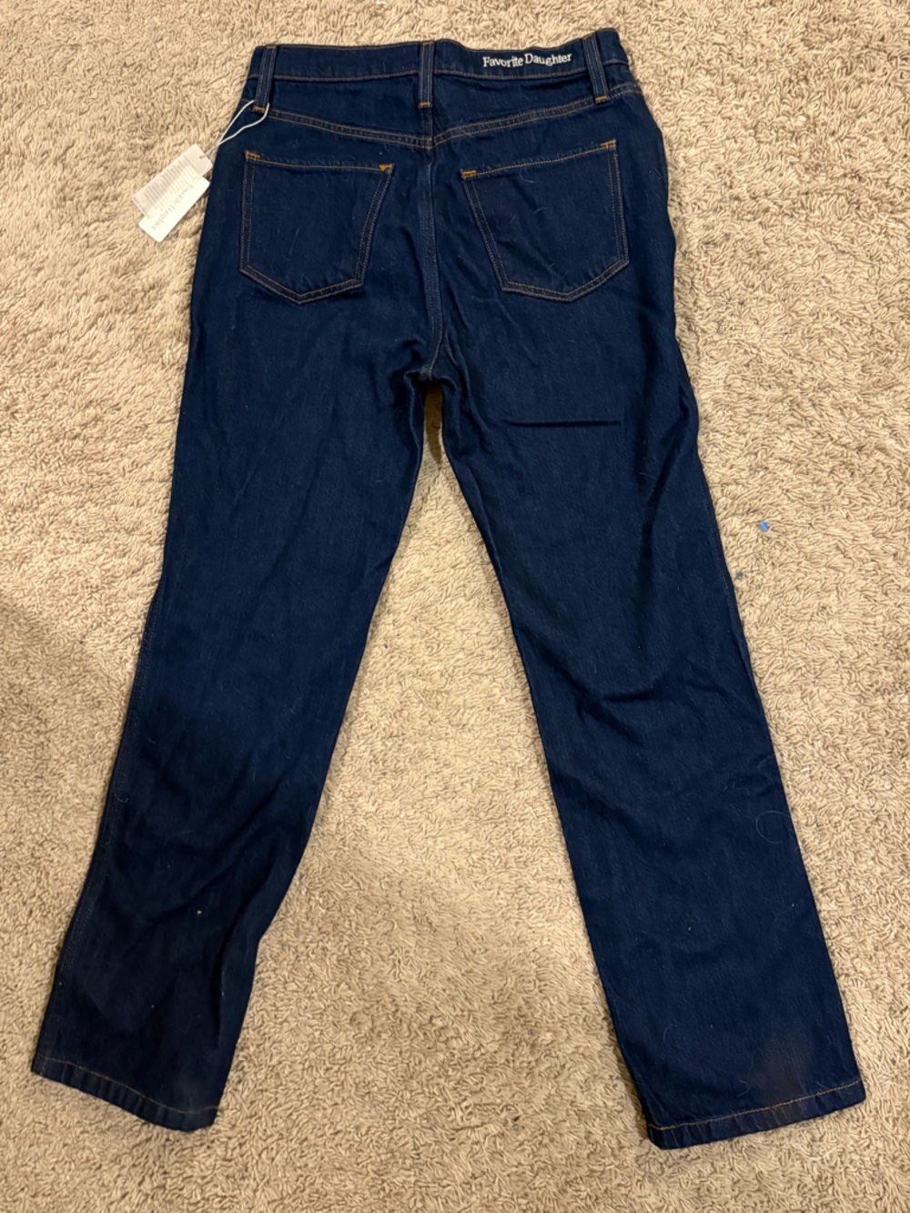 NWT Favorite Daughter Valentina Straight Leg Jeans in Manchester SIZE 25 - Picture 4 of 6